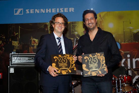 Sennheiser India celebrates five years with Daniel Sennheiser & Suleiman Merchant